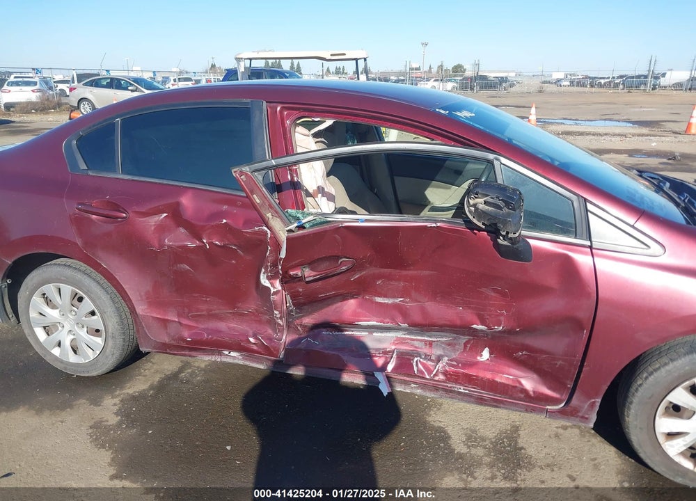 2012 HONDA CIVIC VIN: 2HGFB2F54CH586884