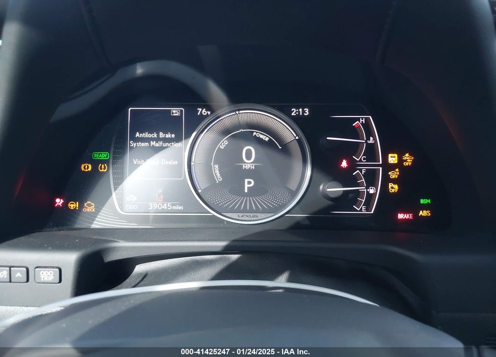 2019 LEXUS ES 300H VIN: 58AB21B18KU004084