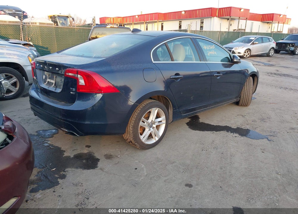 2014 VOLVO S60 VIN: YV1612FH4E2280995