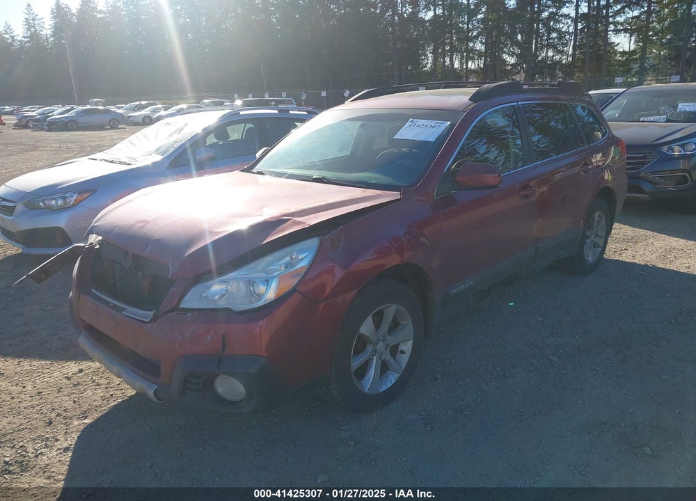 2013 SUBARU OUTBACK 2.5I LIMITED VIN: 4S4BRBKCXD3308987