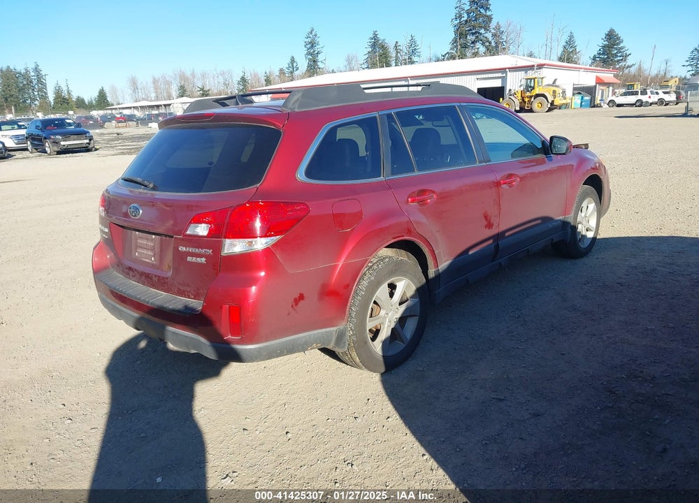 2013 SUBARU OUTBACK 2.5I LIMITED VIN: 4S4BRBKCXD3308987
