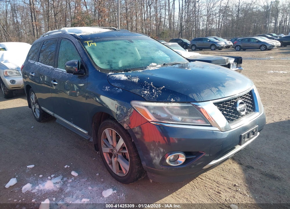 2014 NISSAN PATHFINDER PLATINUM VIN: 5N1AR2MM0EC660379