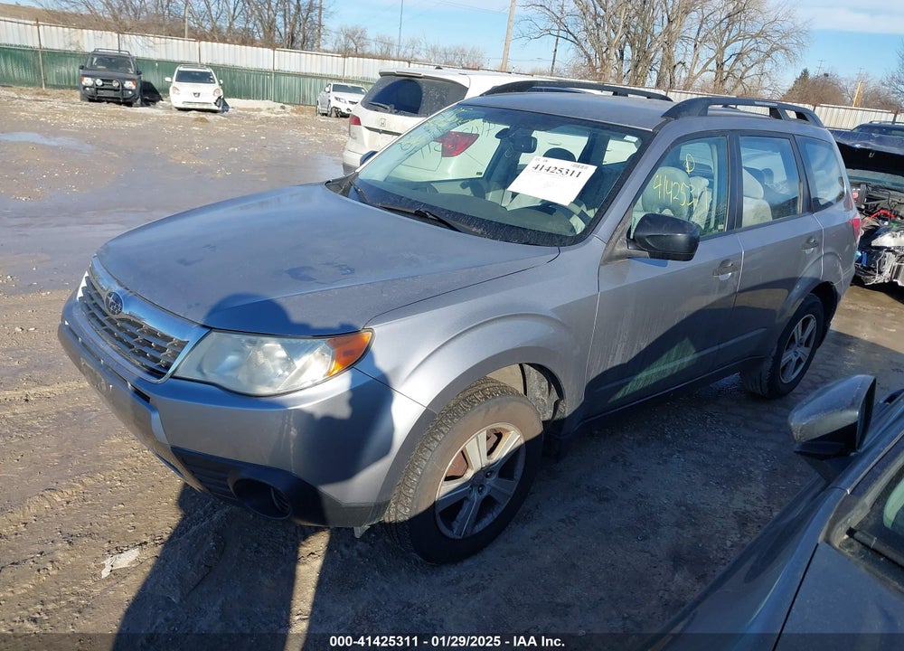 2010 SUBARU FORESTER 2.5X VIN: JF2SH6BC3AH783315