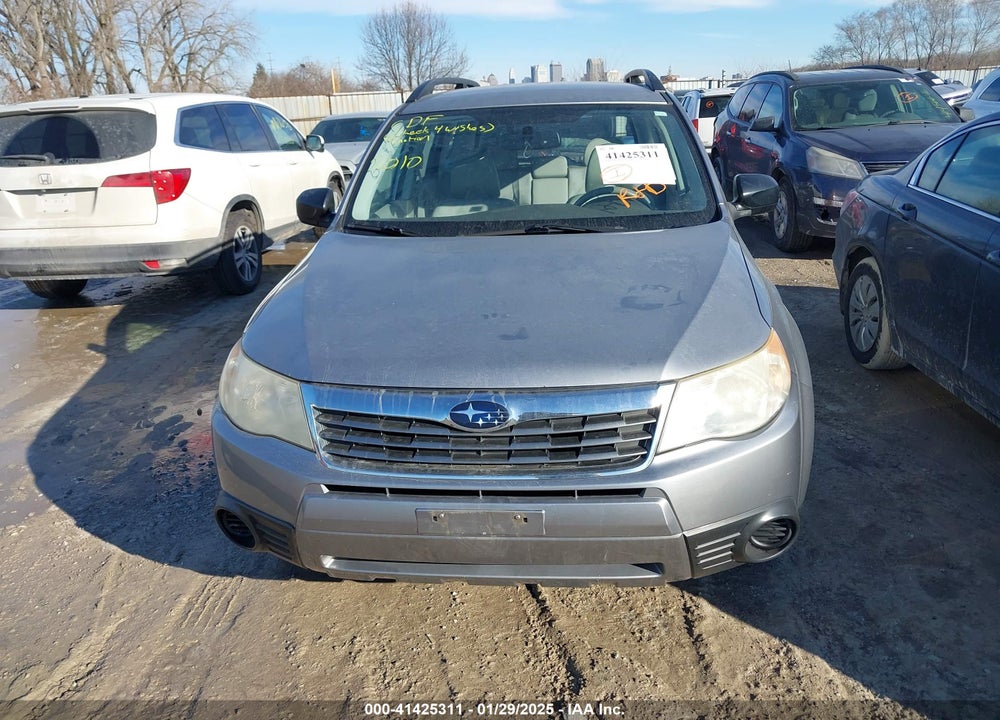 2010 SUBARU FORESTER 2.5X VIN: JF2SH6BC3AH783315