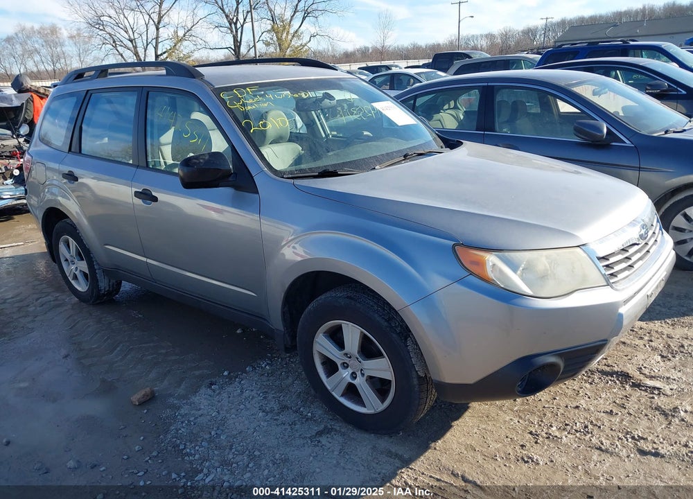 2010 SUBARU FORESTER 2.5X VIN: JF2SH6BC3AH783315