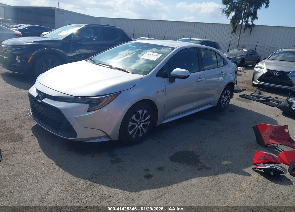 2021 TOYOTA COROLLA VIN: JTDEAMDEXMJ001494