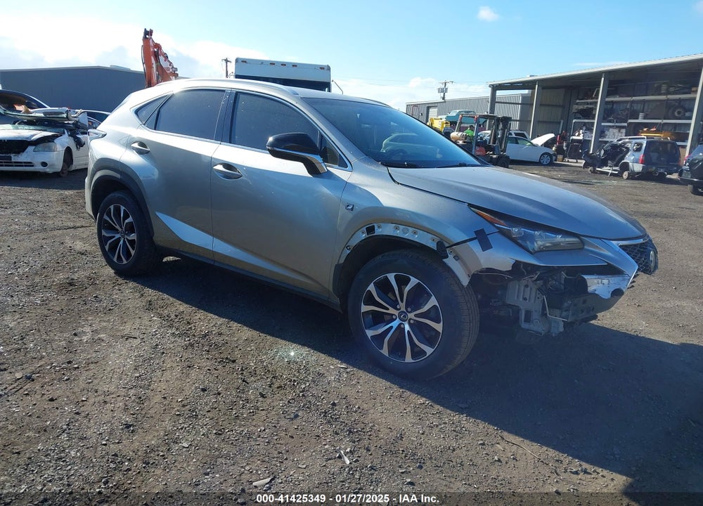 2017 LEXUS NX 200T F SPORT VIN: JTJYARBZ7H2074495