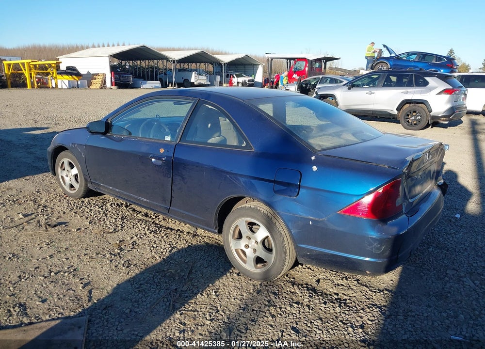 2001 HONDA CIVIC EX VIN: 1HGEM21901L061921