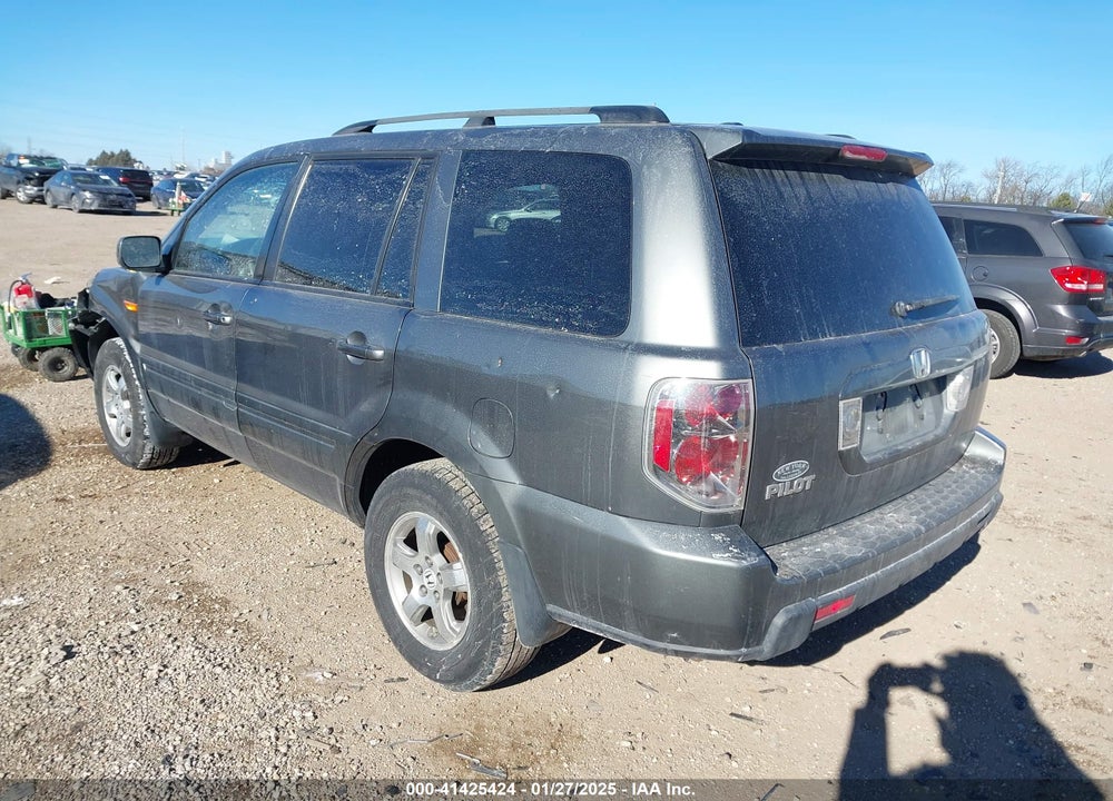 2008 HONDA PILOT EX-L VIN: 5FNYF28518B006058
