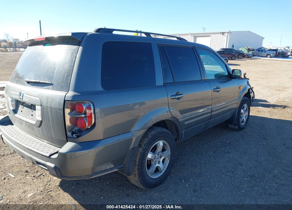 2008 HONDA PILOT EX-L VIN: 5FNYF28518B006058