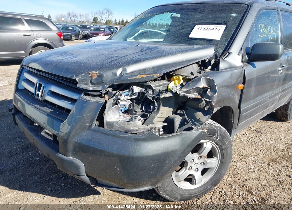2008 HONDA PILOT EX-L VIN: 5FNYF28518B006058