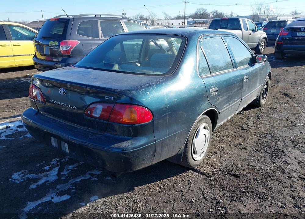 1999 TOYOTA COROLLA CE VIN: 2T1BR12E6XC234642