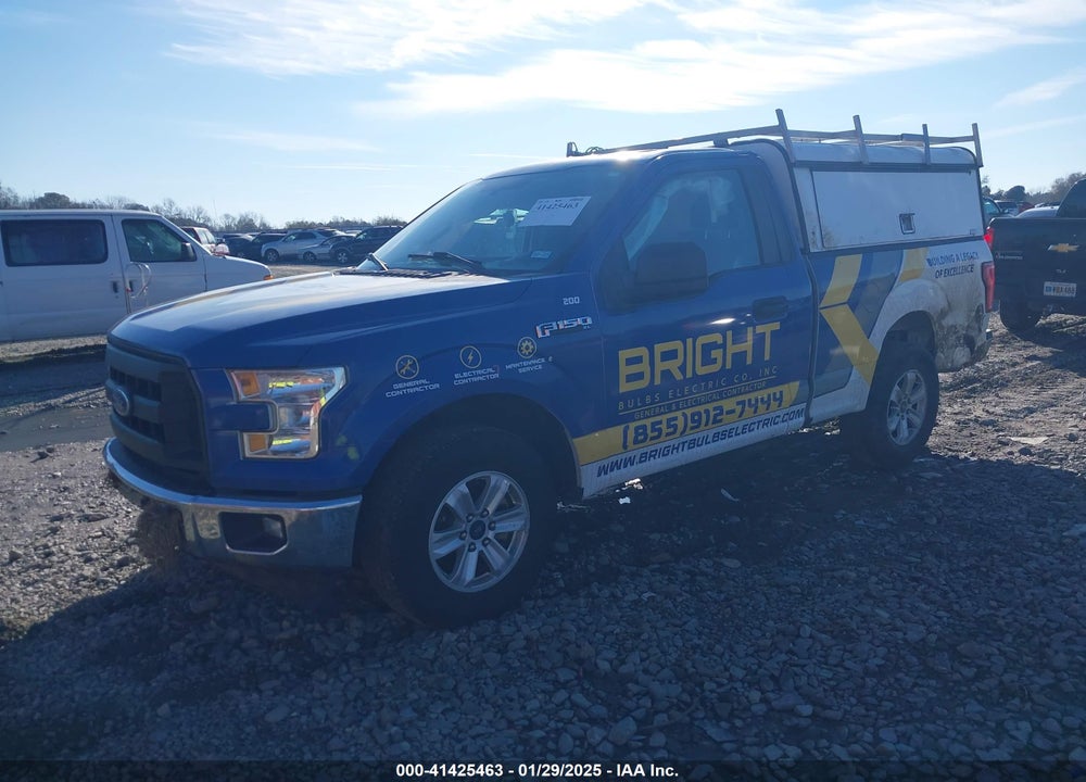 2017 FORD F-150 VIN: 1FTMF1CP8HFA95169