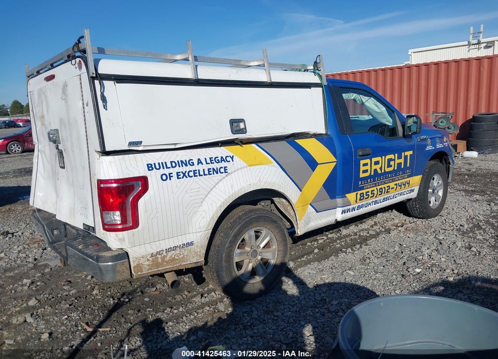 2017 FORD F-150 VIN: 1FTMF1CP8HFA95169