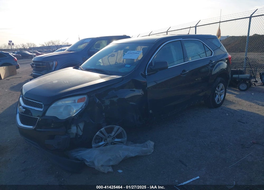 2013 CHEVROLET EQUINOX LS VIN: 2GNALBEK5D6211572