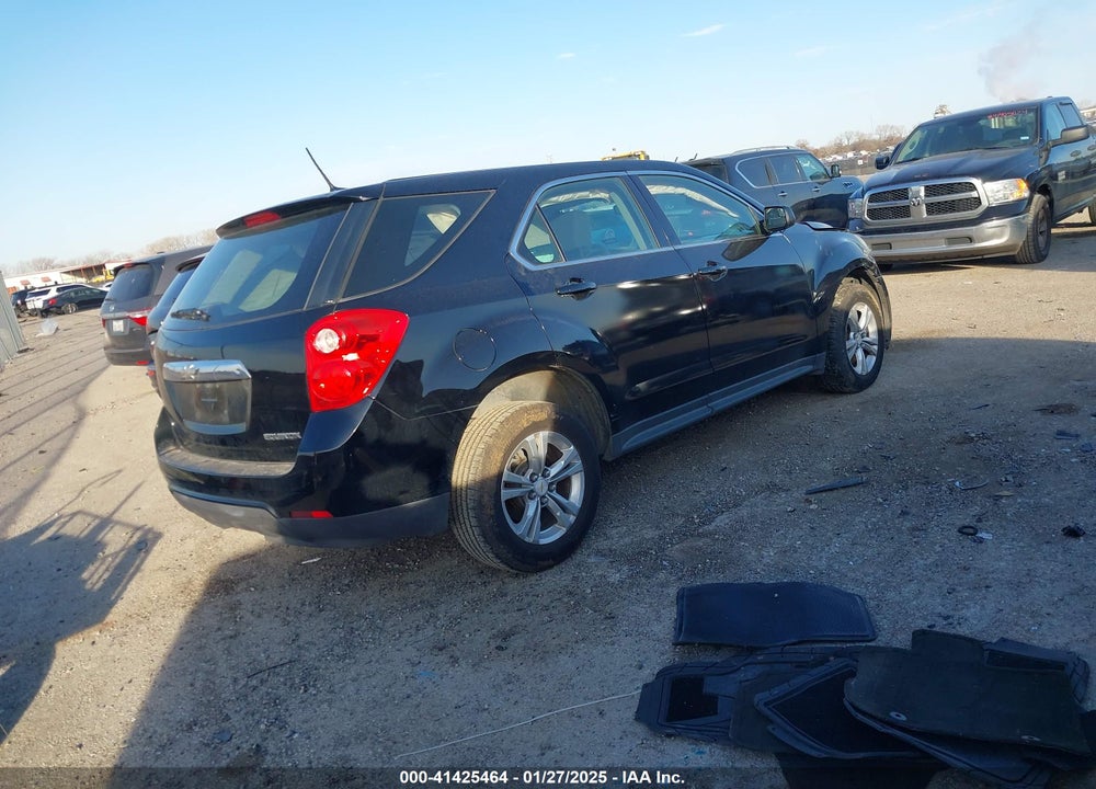 2013 CHEVROLET EQUINOX LS VIN: 2GNALBEK5D6211572