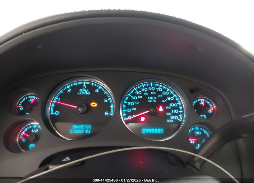 2007 CHEVROLET AVALANCHE 1500 LTZ VIN: 3GNFK12397G142717