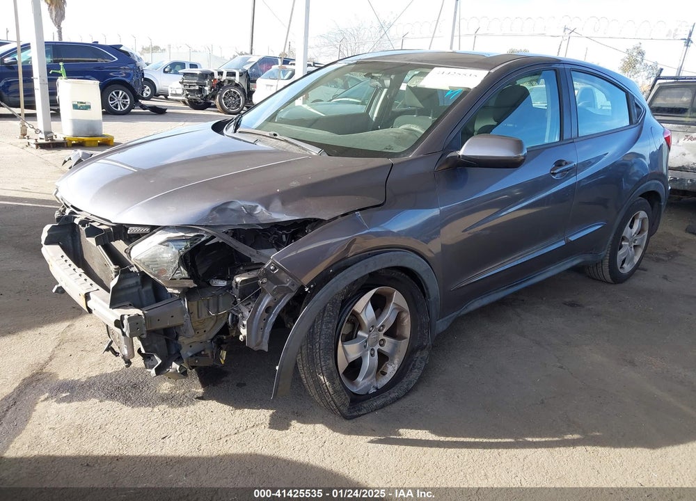 2016 HONDA HR-V LX VIN: 3CZRU5H38GM716556