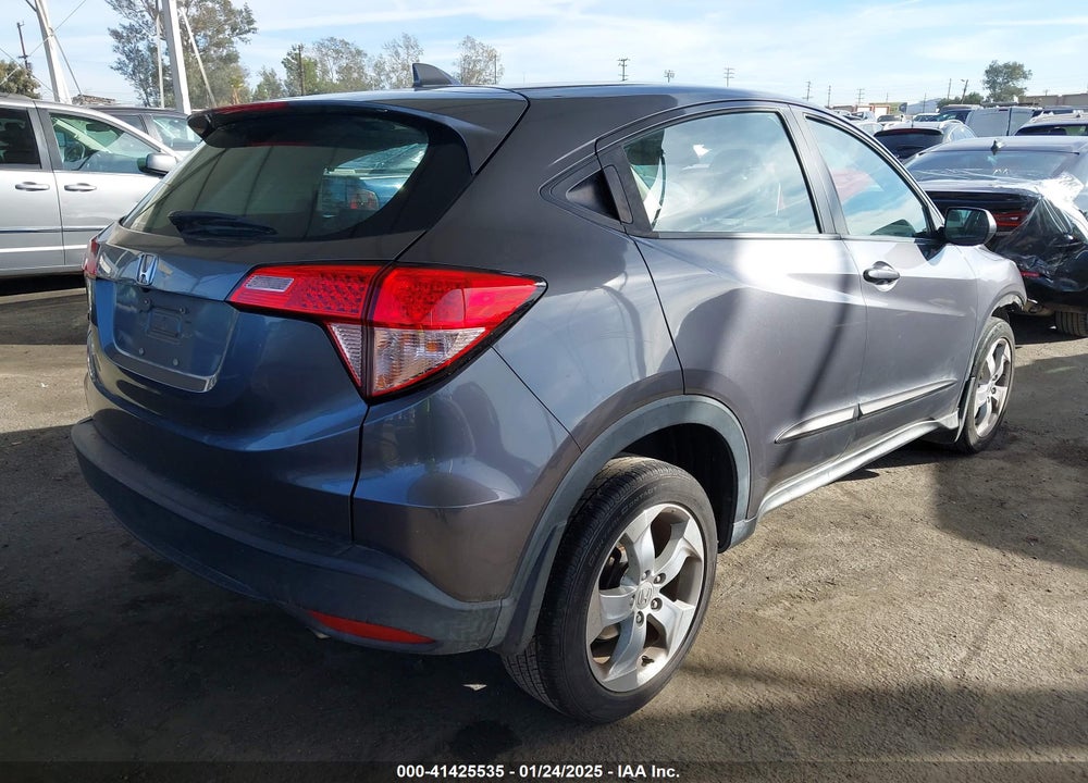 2016 HONDA HR-V LX VIN: 3CZRU5H38GM716556