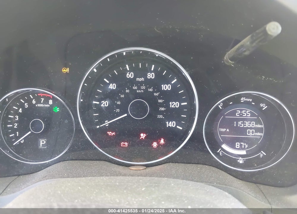 2016 HONDA HR-V LX VIN: 3CZRU5H38GM716556
