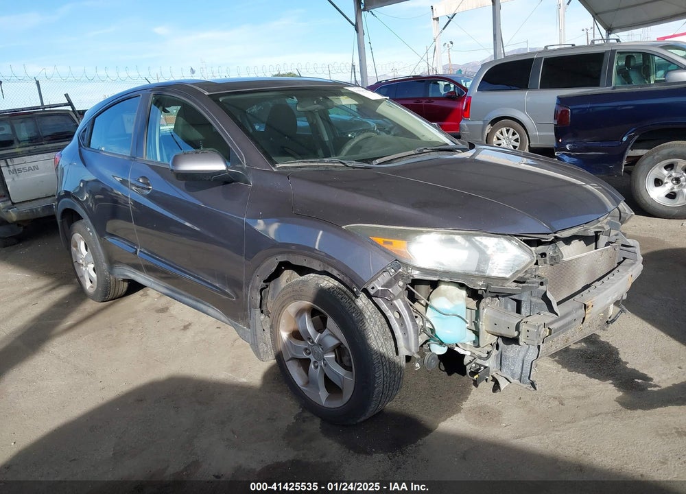 2016 HONDA HR-V LX VIN: 3CZRU5H38GM716556