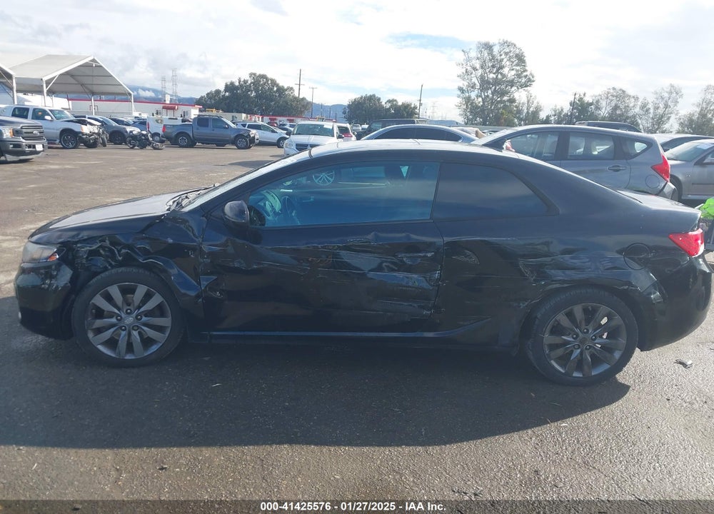 2011 KIA FORTE KOUP SX VIN: KNAFW6A39B5454061