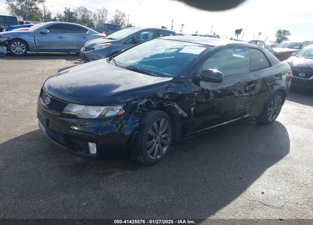 2011 KIA FORTE KOUP SX VIN: KNAFW6A39B5454061