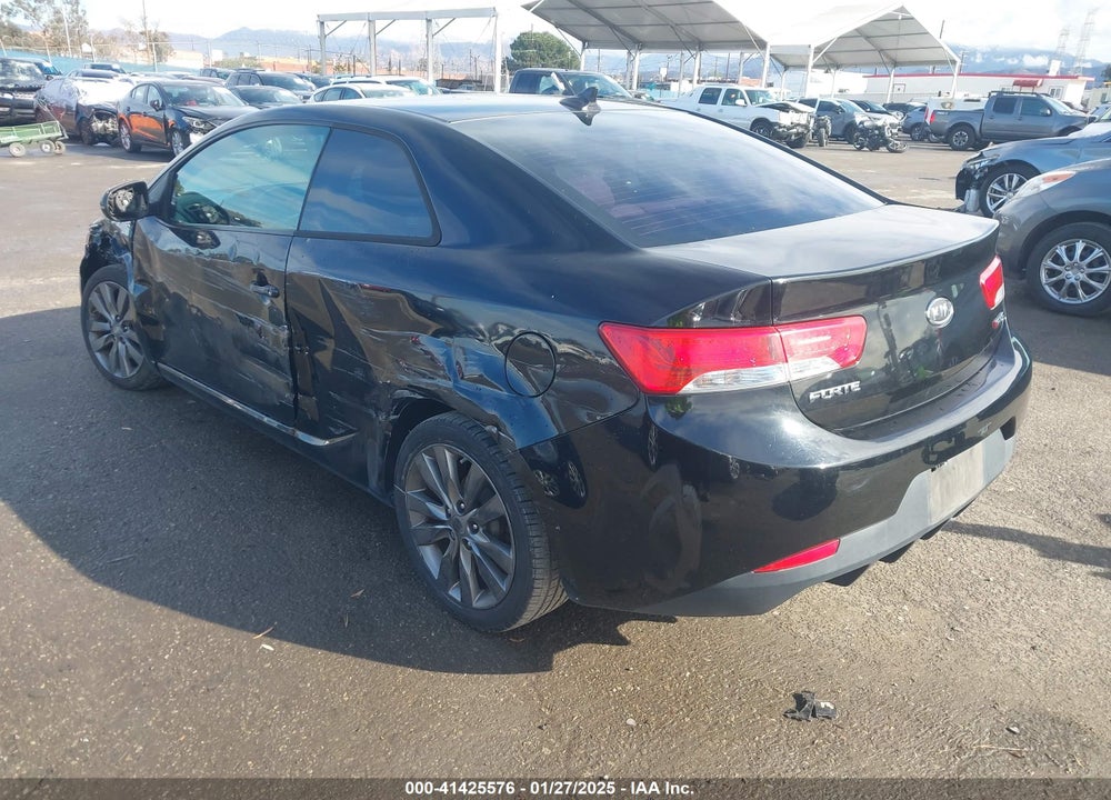 2011 KIA FORTE KOUP SX VIN: KNAFW6A39B5454061