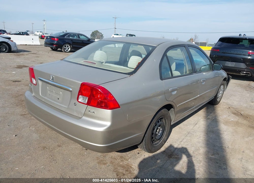 2003 HONDA CIVIC LX VIN: 2HGES16593H603779