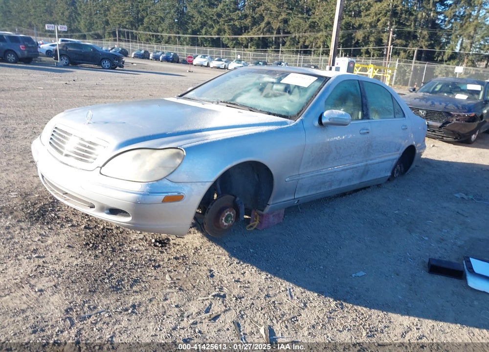 2000 MERCEDES-BENZ S 430 VIN: WDBNG70J2YA079999
