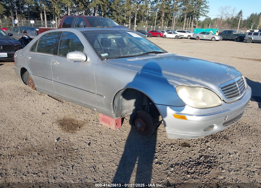 2000 MERCEDES-BENZ S 430 VIN: WDBNG70J2YA079999