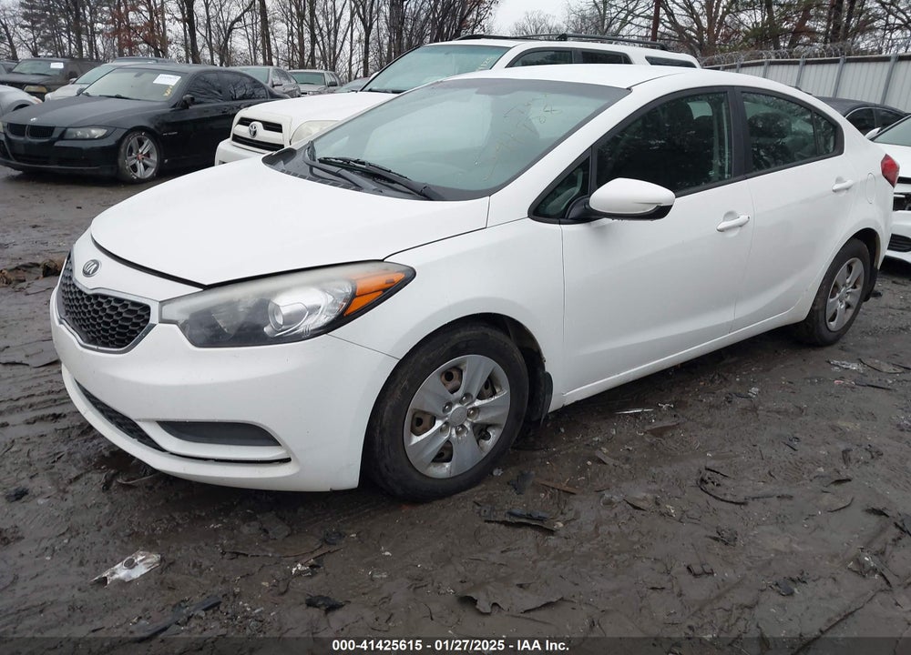 2016 KIA FORTE LX VIN: KNAFK4A62G5591988