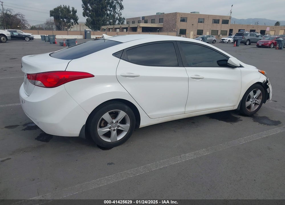 2013 HYUNDAI ELANTRA VIN: 5NPDH4AEXDH287674