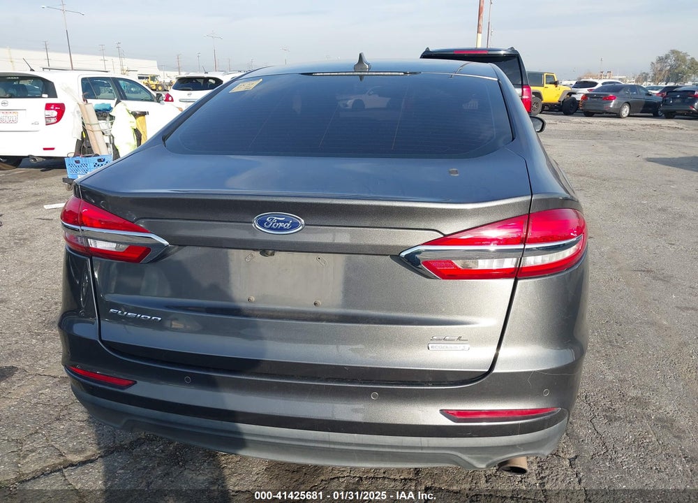 2019 FORD FUSION SEL VIN: 3FA6P0CD1KR201452