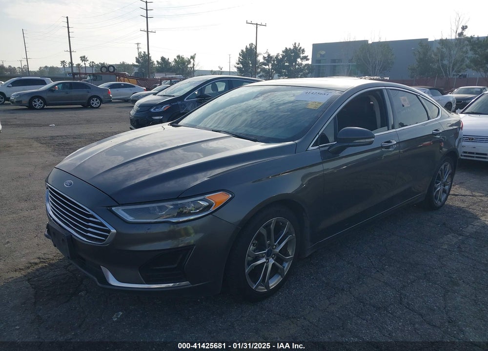 2019 FORD FUSION SEL VIN: 3FA6P0CD1KR201452