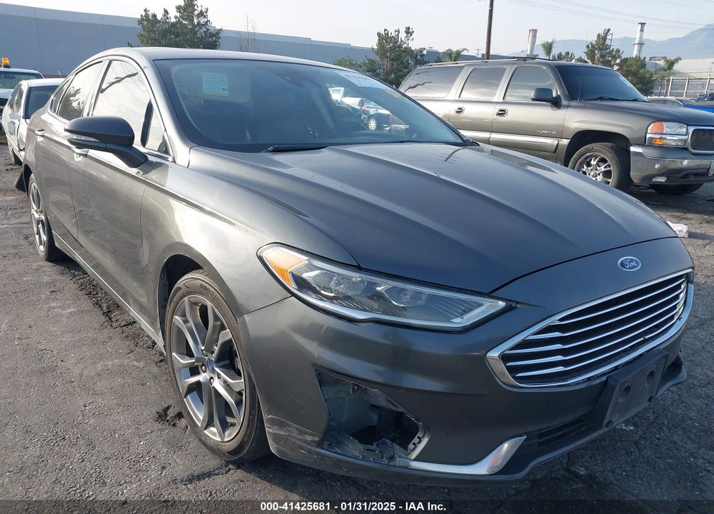 2019 FORD FUSION SEL VIN: 3FA6P0CD1KR201452