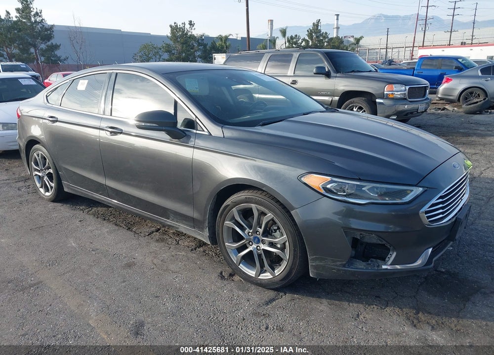 2019 FORD FUSION SEL VIN: 3FA6P0CD1KR201452