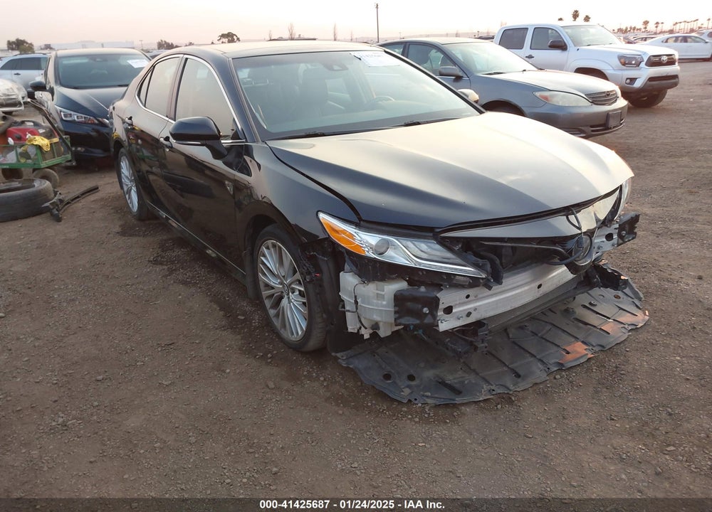 2018 TOYOTA CAMRY XLE V6 VIN: 4T1BZ1HK2JU503495