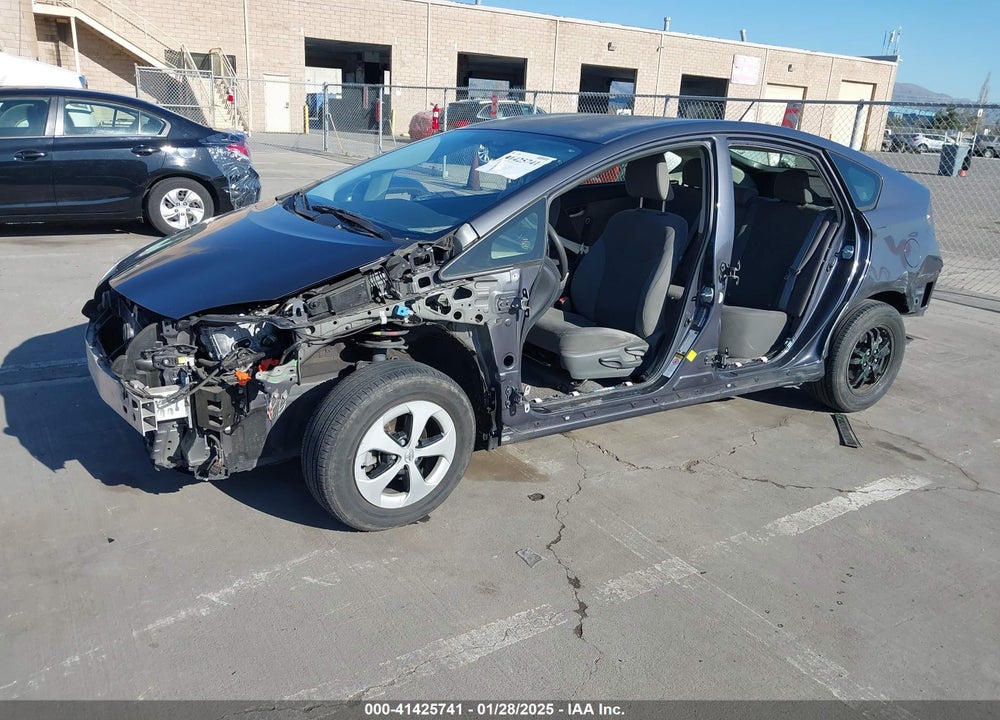 2014 TOYOTA PRIUS VIN: JTDKN3DUXE1737880
