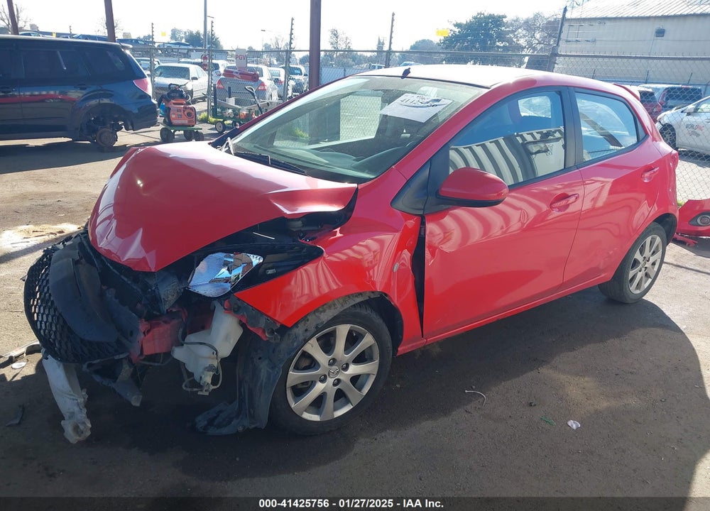 2012 MAZDA 2 TOURING VIN: JM1DE1LZ2C0141174