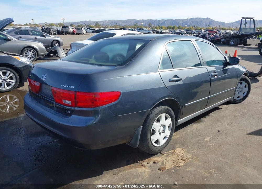2005 HONDA ACCORD 2.4 LX VIN: 1HGCM56495A118303