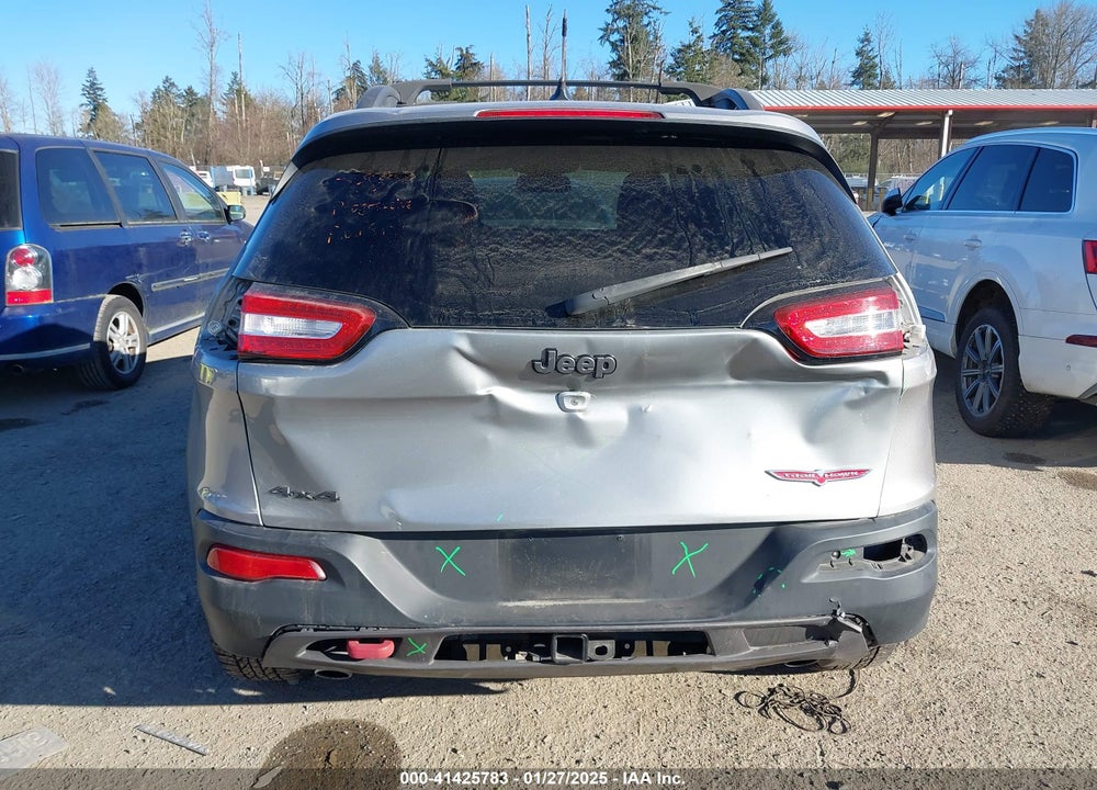 2015 JEEP CHEROKEE TRAILHAWK VIN: 1C4PJMBS0FW569891