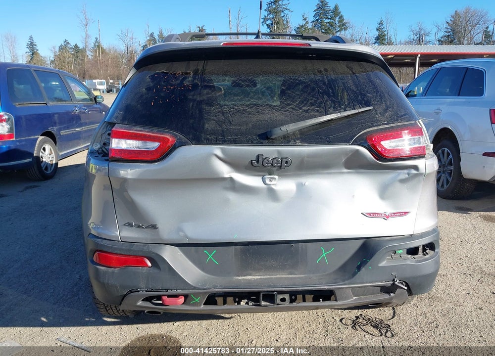 2015 JEEP CHEROKEE TRAILHAWK VIN: 1C4PJMBS0FW569891
