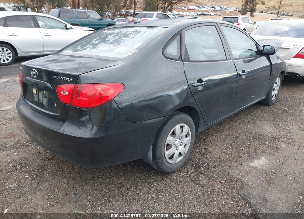 2008 HYUNDAI ELANTRA GLS/SE/LIMITED VIN: KMHDU46D48U490921