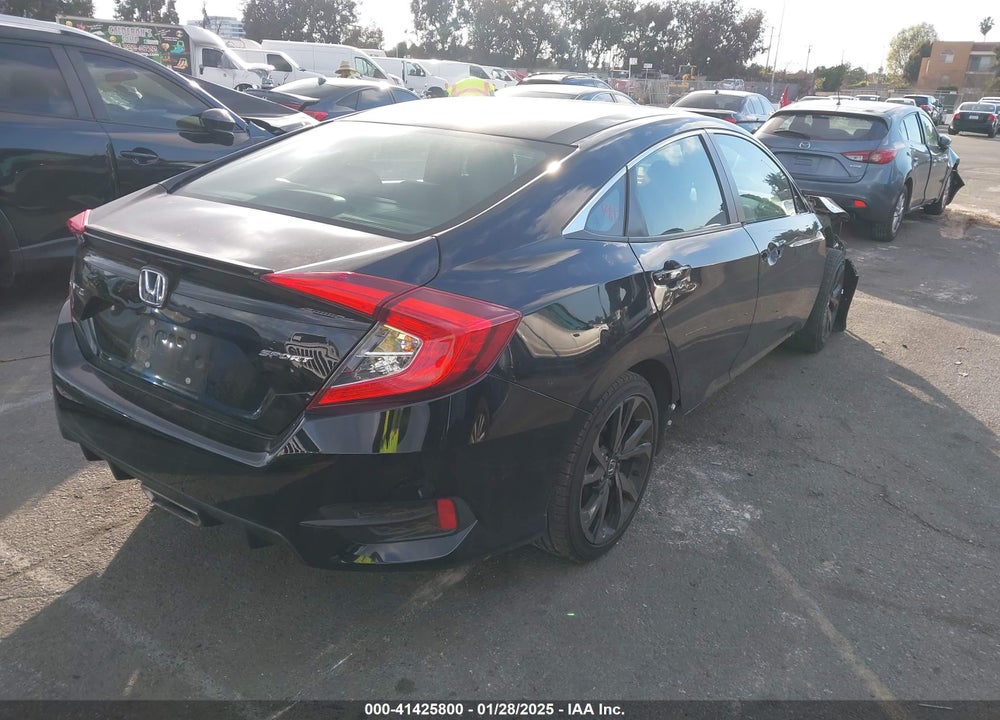 2020 HONDA CIVIC SPORT VIN: 19XFC2F86LE207417