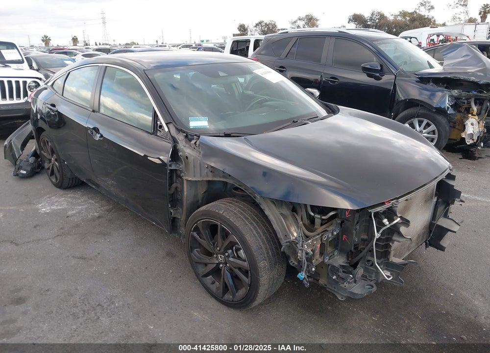 2020 HONDA CIVIC SPORT VIN: 19XFC2F86LE207417