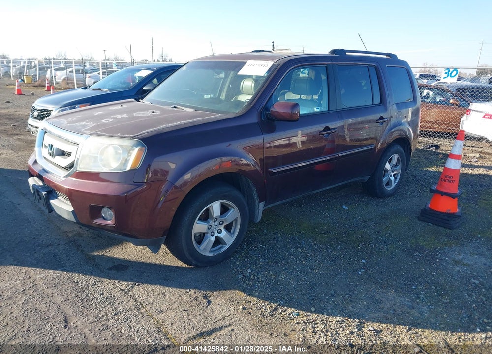2009 HONDA PILOT EXL VIN: 5FNYF48689B035661