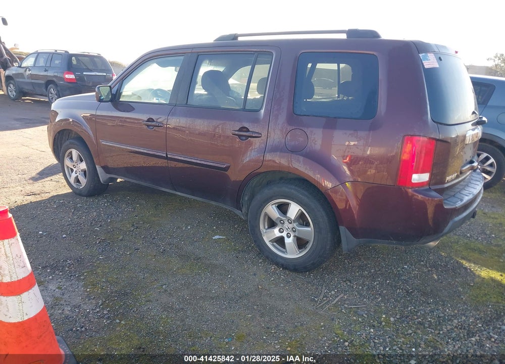 2009 HONDA PILOT EXL VIN: 5FNYF48689B035661