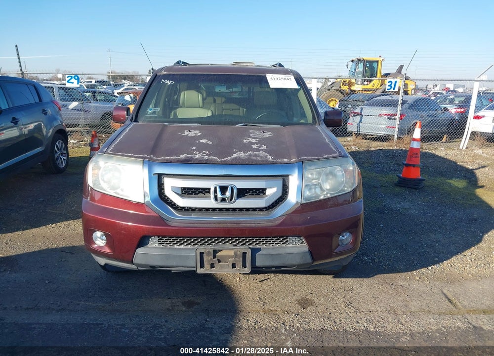 2009 HONDA PILOT EXL VIN: 5FNYF48689B035661