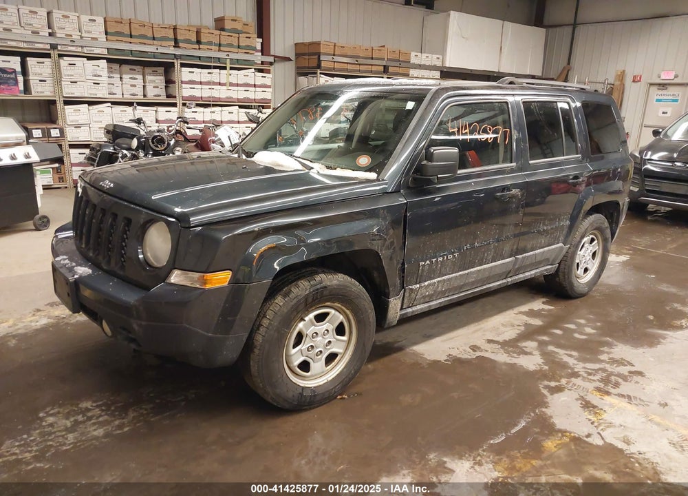 2014 JEEP PATRIOT SPORT VIN: 1C4NJRBB3ED523163